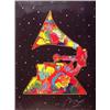 Image 1 : Peter Max (b. 1937) German/American, GRAMMY, color screenprint, signed in pencil, numbered edit...