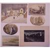 Image 1 : 19th Century Style watercolors, VARIOUS TOWN SCENES AND LANDSCAPES, a collection of five waterc...