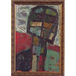 Parra (20th Century) Cuban, GAMES, 1993, acrylic painting on canvas, 23 x 15", framed. $200/300...