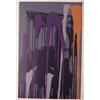 Image 1 : Larry Poons (b. 1937) American, UNTITLED (Purple), color screenprint, signed in pencil, from th...