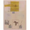 Image 1 : Robert Rauschenberg (b. 1925) American, WHY YOU CAN'T TELL #1, 1979, color lithograph with silk...
