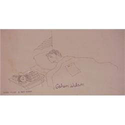 Gahan Wilson (20th Century) American, GOOD MORNING, ink drawing on paper, illustration for publ...