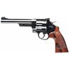 Image 1 : Smith & Wesson 150256 25 Classic Single/Double 45 Colt (LC) 6.5" 6 Walnut Square Butt Blued