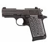 Image 1 : Sig Sauer 9389WTP P938 We The People Single 9mm Luger 3" 7+1 CS Distressed Aluminum Grip Black Hard 