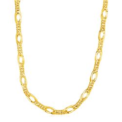 Twisted Oval Chain Necklace in 14K Yellow Gold