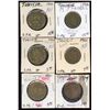 Image 1 : Lot of 6 Tunisia 1-2 Francs & 5 Centimes 1914-1926