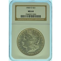 1900 "O" NGC MS64 Morgan Silver Dollar
