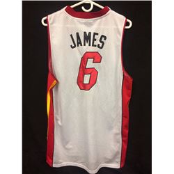 LEBRON JAMES MIAMI HEAT BASKETBALL JERSEY