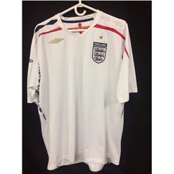 2007-2009 TEAM ENGLAND SOCCER JERSEY (UMBRO)