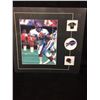 Image 1 : JIM KELLY 16" X 16" PHOTO DISPLAY