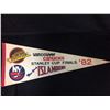 Image 1 : 1982 STANLEY CUP FINALS BANNER (CANUCKS VS. ISLANDERS)