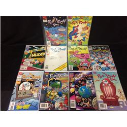 THE REN & STIMPY COMIC BOOK LOT (MARVEL ABSURD)