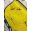 Image 3 : MASTERS AUTOGRAPHED FLAG SIGNED BY 32 GOLFERS WITH COA (30" X 45")