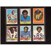 Image 1 : VINTAGE FOOTBALL TRADING CARDS LOT (PASTORINI, ELLER, AMECHE & MORE...)