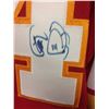Image 3 : THEO FLEURY AUTOGRAPHED FLAMES JERSEY W/ INSCRIPTIONS