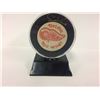 Image 1 : GORDIE HOWE AUTOGRAPHED DETROIT RED WINGS NHL HOCKEY PUCK W/ UPPER DECK COA (OFFICIAL GAME PUCK)