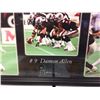 Image 2 : DAMON ALLEN AUTOGRAPHED PHOTO DISPLAY W/ SPORTS ACTION AD AUTO