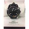 Image 1 : BRAND NEW TISSOT V8 GTS CHRONOGRAPH BLACK DIAL LEATHER STRAP MENS WATCH