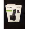 Image 1 : BRAND NEW FACTORY SEALED IHOME DOCKING CLOCK RADIO & DUAL CHARGING FOR IPAD & IPHONE IN BOX