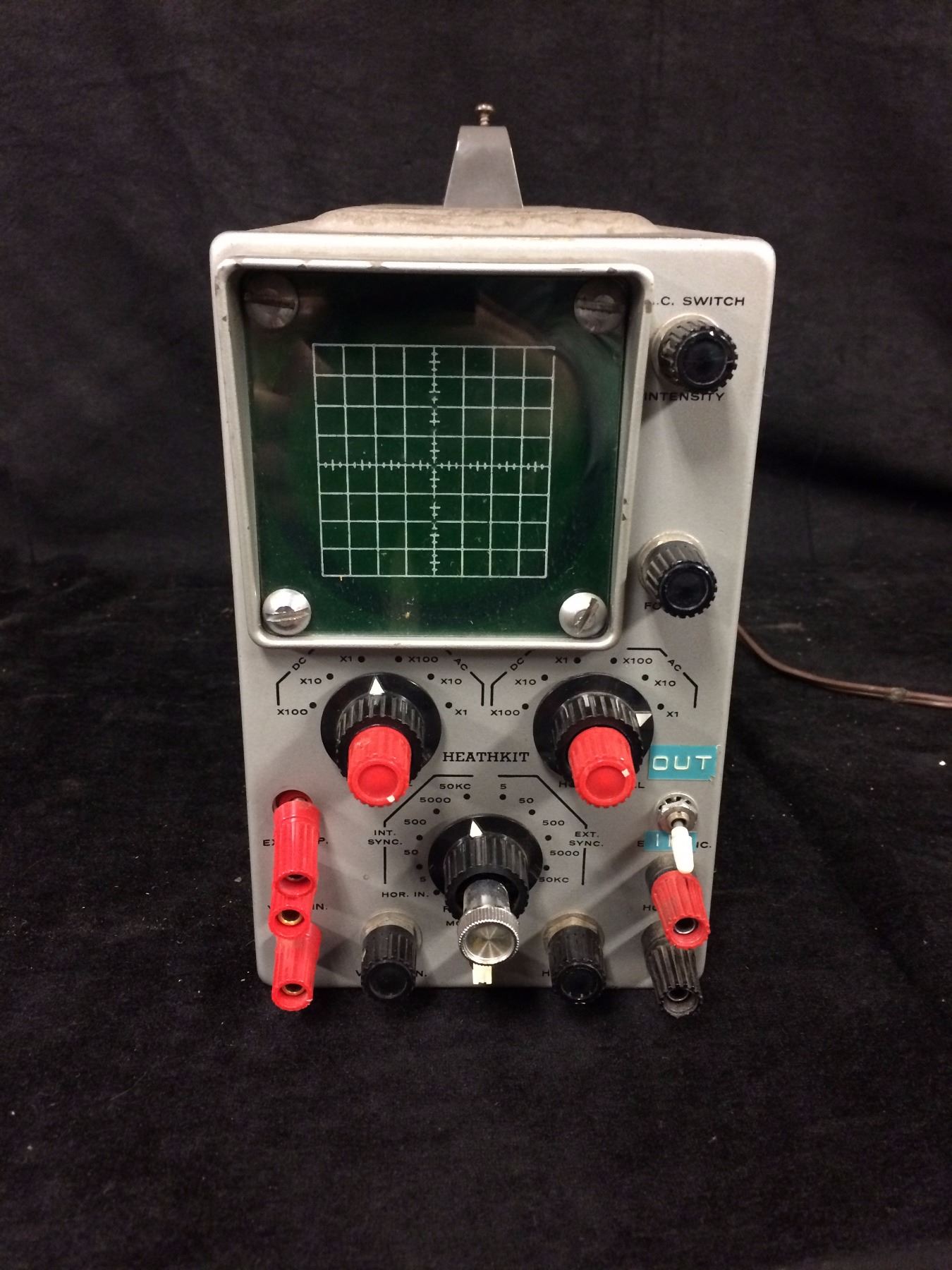HEATHKIT DUAL TRACE OSCILLOSCOPE