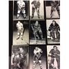 Image 2 : 1961 HOCKEY PHOTO CARDS (5" X 7") GEOFFRION, PLANTE, BAUN & MORE...)