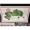 Image 2 : GOLF MEMORABILIA LOT (PAYNE STEWART AUTO, TIGER WOODS PHOTO, CYPRESS OINT CLUB MAP)