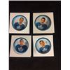 Image 1 : 1960'S SHIRRIF HOCKEY COINS LOT TORONTO MAPLE LEAFS (ARBOUR, LITZENBERGER, BAUN, STEWART)