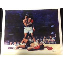 MUHAMMAD ALI 20" X 24" CANVAS ART BYJIANGHONG