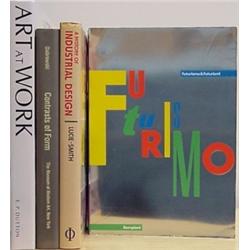 Books: Abstract Art, Futuristic Art and others (four), CONTRASTS OF FORM, GEOMETRIC ABSTRACT AR...