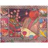 Image 1 : Dan Allison (20th Century) American, TOGETHER ONCE WERE DREAMING, color aquatint, signed in pen...