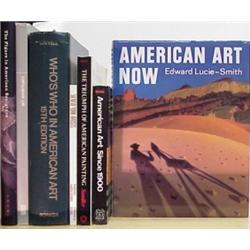 Books: American Art (seven), AMERICAN ART SINCE 1900, Rose, published Thames and Hudson, London...