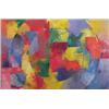Image 1 : David Authier (b. 1957) French, UNTITLE CIRCLES, 1978, acrylic painting on paper, 30 x 45", sig...
