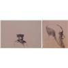 Image 1 : Leonard Baskin (1922-2002) American (two), PORTRAIT, etching, signed in pencil, from the number...