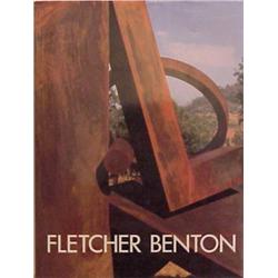 Book: Fletcher Benton, FLETCHER BENTON, Lucie-Smith, published Abrams, Inc., hardbound, very go...