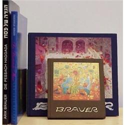 Books: Arik Brauer (five), RETROSPECTIVE EXHIBITION NEW YORK, 1979, published Goldregen, hardbo...