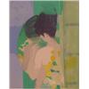 Image 1 : Noe Canjura (1924-1973) Spanish, REFLECTION, color lithograph, signed in pencil, from the numbe...
