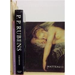 Books: Corot; Durer; Rubens; Watteau (four), COROT, XIX CENTURY MASTERPIECES OF FRENCH, publish...