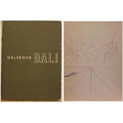 Book: Salvador Dali, SALVADOR DALI, 1941, hand-signed, Soby, published Museum of Modern Art, NY...