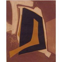 Bertrand Dorny (b. 1931) French, CACHOOM, color intaglio etching, signed in pencil, from the nu...