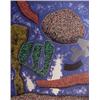 Image 1 : Michael Dvortcsak (20th Century) American, UPPERZ, 1981, encaustic oil painting on canvas, 113...
