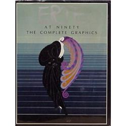Book: Erte, ERTE AT NINETY, THE COMPLETE GRAPHICS, a Catalogue Raisonne, published E. P. Dutton...
