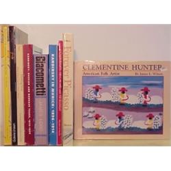 Books: Giacometti, Kandinsky, Hunter, Miro, Picasso, Toulouse-Lautrec, Whistler (nine), Giacome...