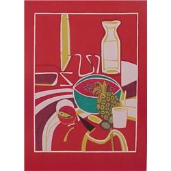 Francoise Gilot (b. 1922) French, STILL LIFE, color lithograph, signed in pencil, from the numb...