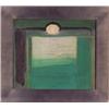 Image 1 : Behzah Hagheri (20th Century), FLAG #7, 1989, acrylic painting on canvas, 13 x 15", signed and...