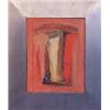 Image 1 : Behzah Hagheri (20th Century), UNTITLED, 1989, acrylic painting on canvas, 10 x 8", signed and...