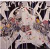 Image 1 : Jiang (b. 1938) Chinese, YOUNG GIRL, color screenprint, signed in pencil, numbered edition 293,...