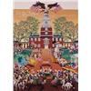 Image 1 : Melanie Taylor Kent (20th Century) American, WE THE PEOPLE, color screenprint, signed in pencil...