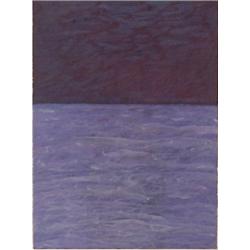 Jeanne La Mosse (20th Century), UNTITLED 3786, oil-stick on paper, 35 x 28 1/2", signed and dat...