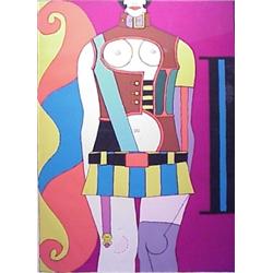 Richard Lindner (1901-1978) German/ American, NON-STOP II, color lithograph, from a limited edi...