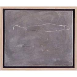 Wes Mills (b. 1960) American, GOD/HATE, 1992, graphite on board, 7 x 8 1/2", signed and dated,...